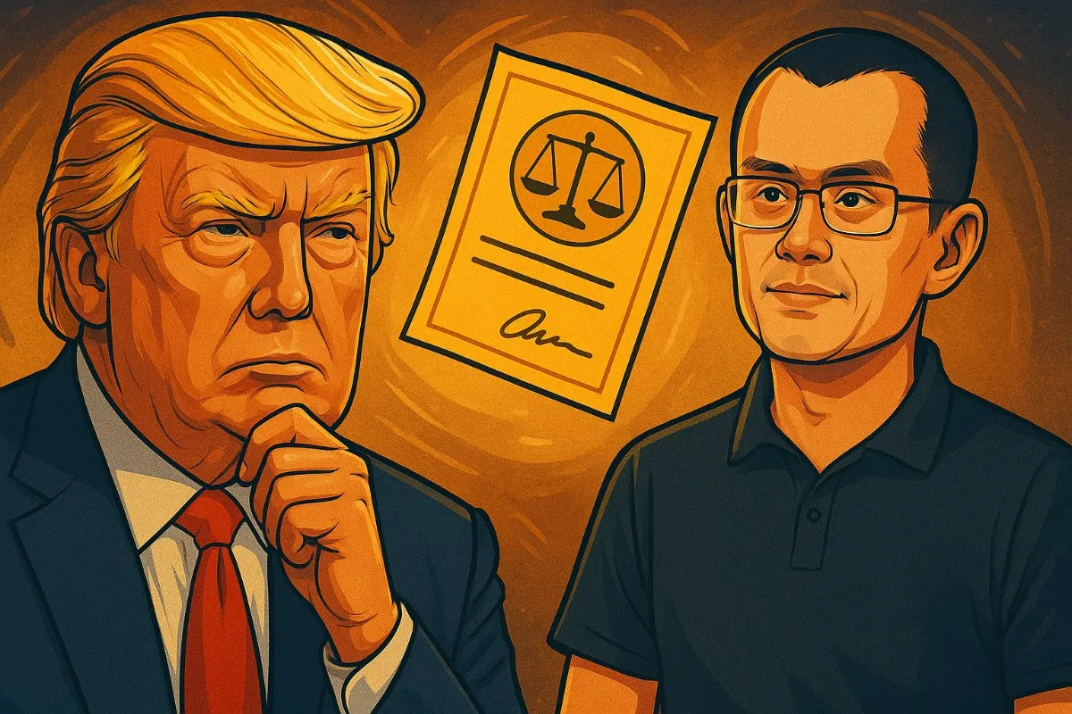 Trump thinking about CZ pardon